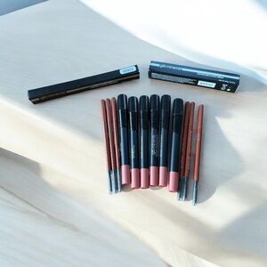 GLO MINERALS LIP & BROW CRAYON  - SUEDE MATTE, CREAM GLAZE, MICRO BROW (LOT #14)